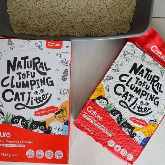 Cature Tofu Pellets – Cat Litter 2.8kg