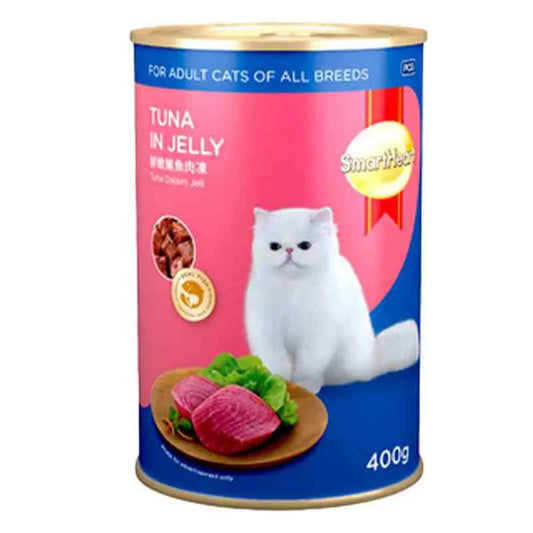 Smart Heart Cat Canned Food Tuna in Jelly 400gm