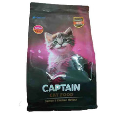 Captain Kitten Cat Food Salmon & Chicken Flavor 1.5kg