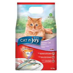 Cat n Joy Kitten & Mother Cat Food Ocean Fish, Chicken and Milk Flavor - 1.2KG