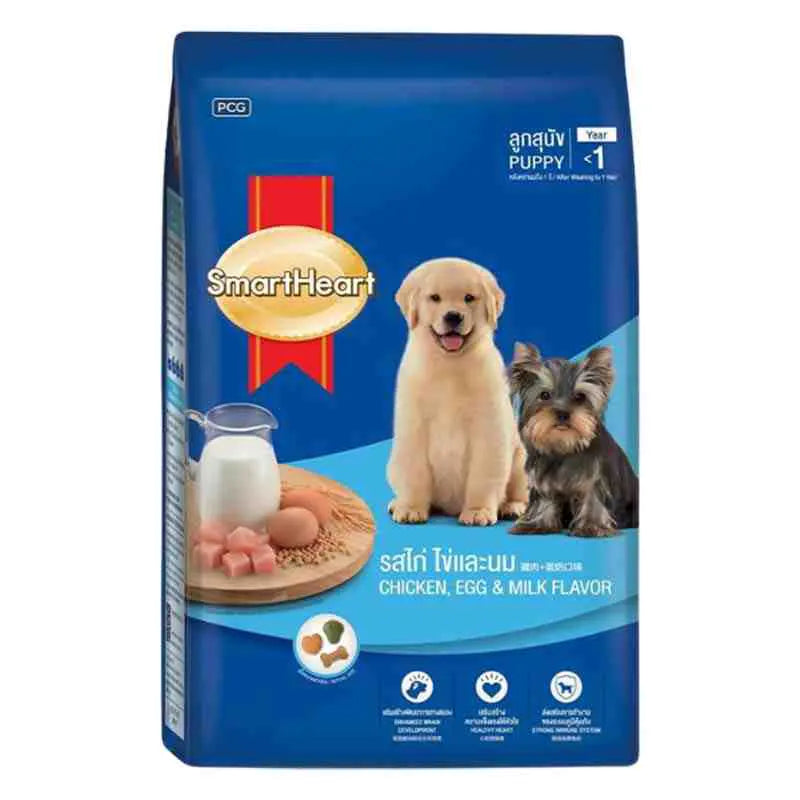 Smart Heart Puppy Dog Food Chicken Egg & Milk- 2.7kg