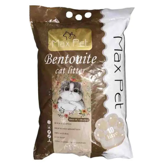 Max Pet Bentonite Cat Litter- 10L- 8kg