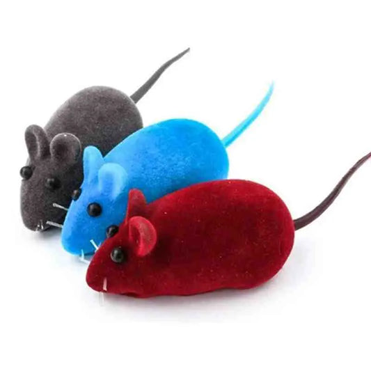 Gprince Interesting Sound Mouse Shape Toys for Pet Cat Vivid Funny Interactive Toys