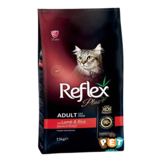 Reflex Plus+ Adult Cat Food Lamb & Rice Flavour 1.5kg