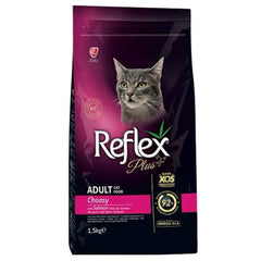 Reflex Plus+ Adult Cat Food Choosy Salmon Flavour 1.5KG