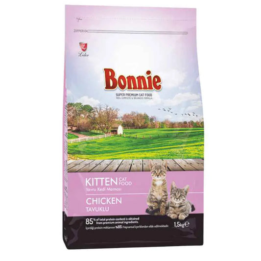 Bonnie Kitten Cat Food Chicken Flavour 1.5kg