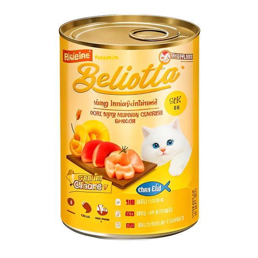 Bellotta Cat Canned Food Real Tuna In Jelly/Bellotta Cat Canned Food Real Tuna Topping Chicken In Jelly 400gm