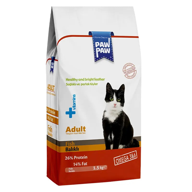 Paw Paw Cat Food  1.5KG