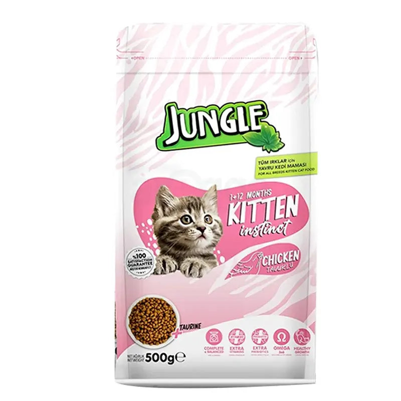 Jungle Cat Food Kitten	500G