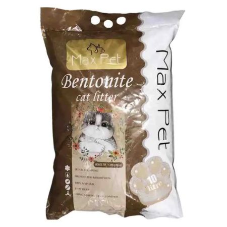 Max Pet Bentonite Cat Litter- 10L- 8kg